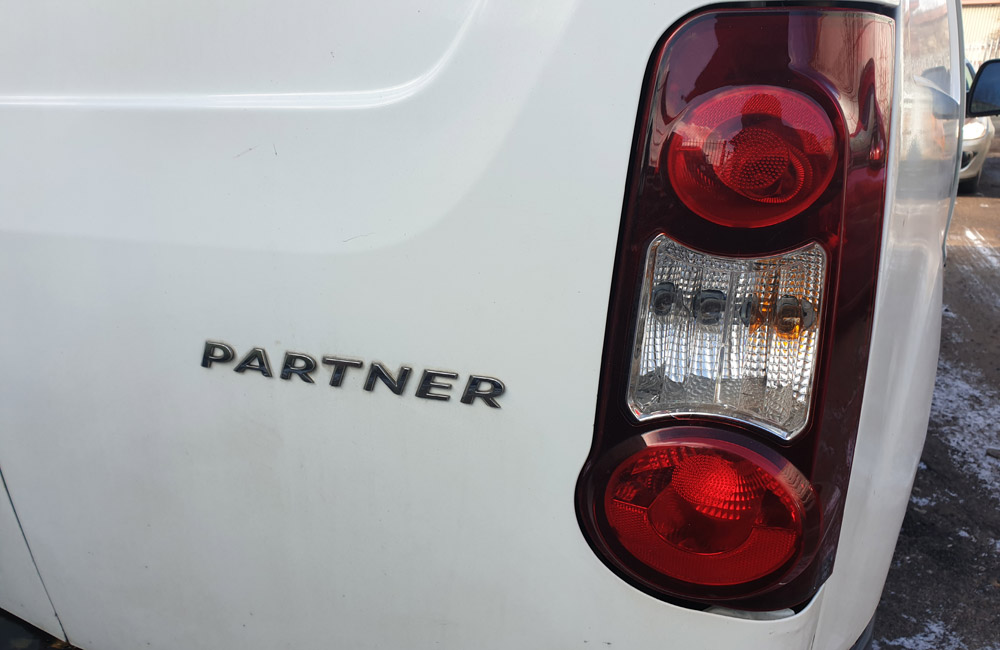 Peugeot Partner HDI Rear Tail Light Drivers